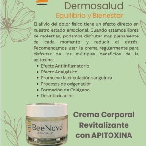 Crema corporal alivia dolores